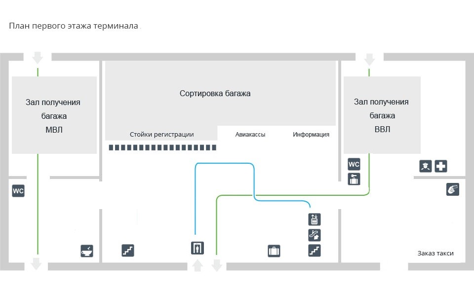 Карта аэропорт томск