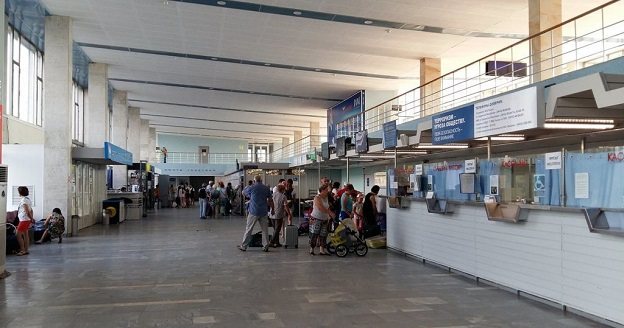 Вид аэропорта внутри