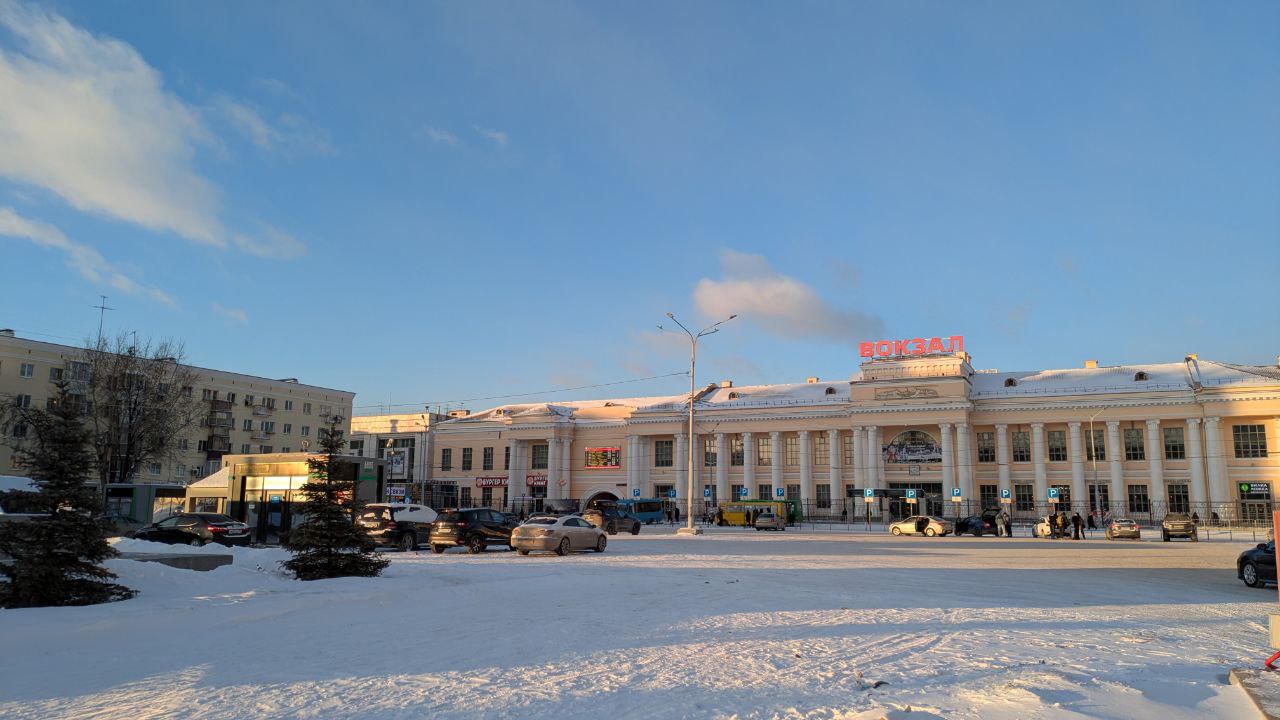 Привокзальная площадь ж/д Екатеринбурга